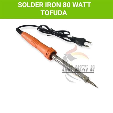 Solder Listrik Iron Watt Tofuda Premium Quality Lazada Indonesia