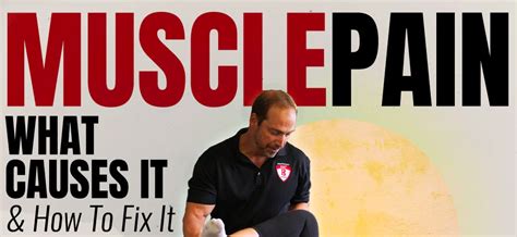 Muscle Pain: What Causes It & How To Fix It [Infographic]