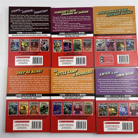 28 Goosebumps Monster Collection Bulk Bundle Book Lot By Rl Stine