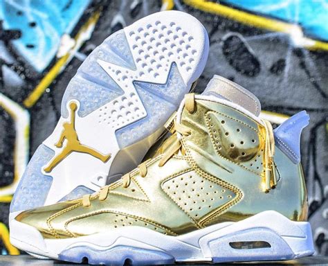 Air Jordan 6 Pinnacle Metallic Gold • Nike Air Jordan