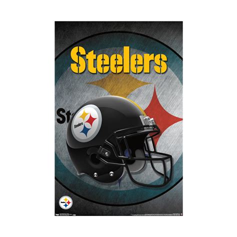 Trends International NFL Pittsburgh Steelers - Helmet 16 Wall Poster