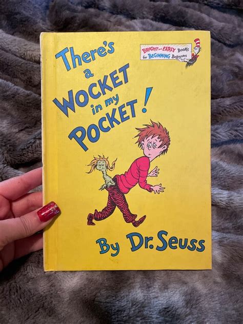 Theres A Wocket In My Pocket Dr Seuss Etsy