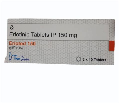 Erlotinib 150 Mg Tablets At Rs 3598 Bottle Rahate Colony Nagpur