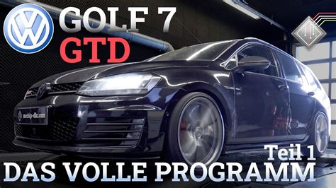 Stage 4 für VW Golf 7 GTD Das volle Programm Teil 1 mcchip dkr