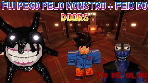 OS MONSTRO ME PEGARAM ESCONDIDO NO DOORS ROBLOX YouTube