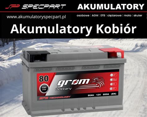 Akumulatory Kobiór SPECPART akumulatory