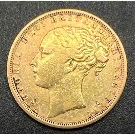 An Queen Victoria K Gold Full Sovereign