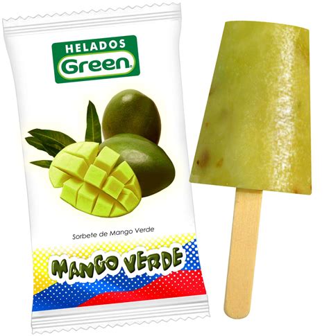 Receta Helado De Mango Verde O Mango Viche Helados Green Fabricación