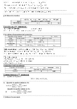 Bilan de la matière Exercices corrigés 5 AlloSchool
