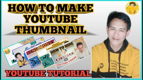 PAANO GUMAWA AT MAGLAGAY NG THUMBNAIL SA YOUTUBE YouTube