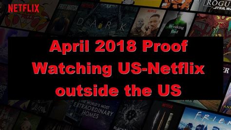 How To Use American Netflix Outside The Us Live Proof Youtube