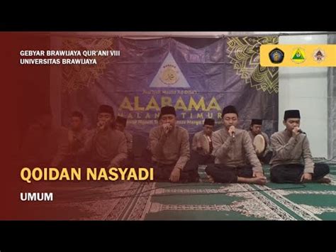 QOIDAN NASYADI FESBAN GBQ UB VIII NASIONAL 2021 YouTube