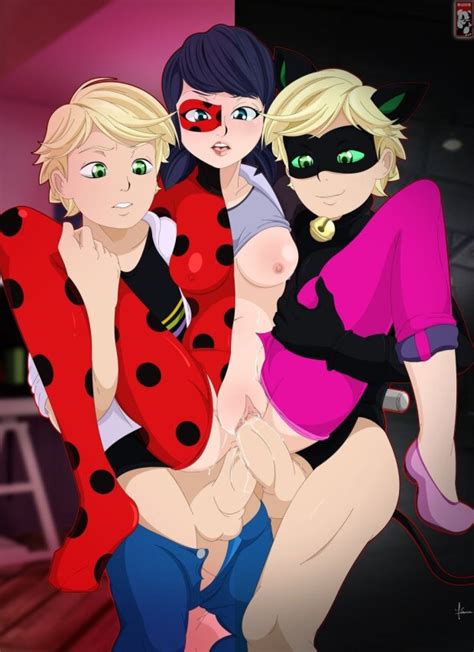 Lady Bug X 2x Cat Noir Nico91919