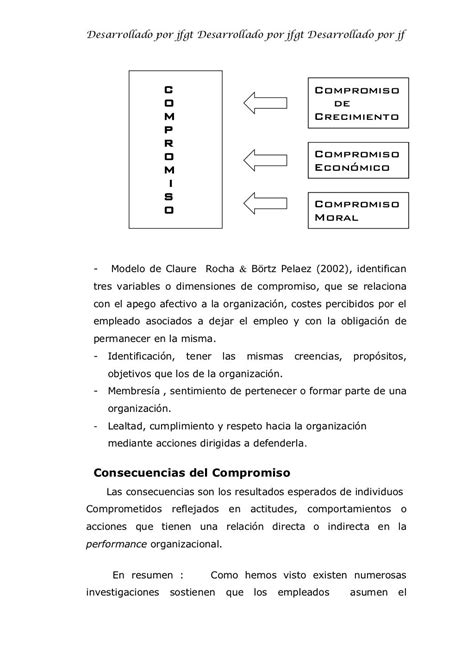 Compromiso Organizacional