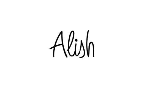 95 Alish Name Signature Style Ideas New E Sign