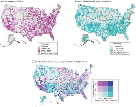Mapping the Overlap of Poverty Level and Prevalence of Diagnosed