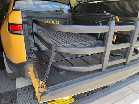 New Bed Extender By EVsportline Installed Photos Rivian Forum R1T