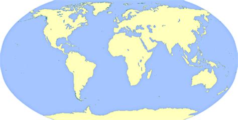 7 Continents & 4 Oceans Map Diagram | Quizlet