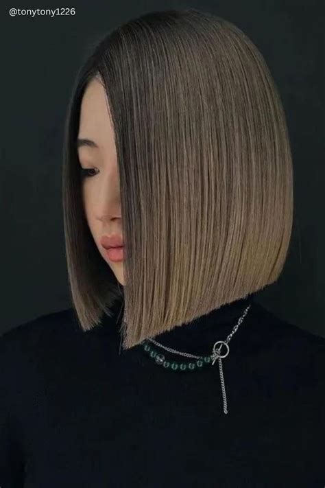 Theres Nothing Soft Or Romantic About A Silky Smooth Bob Halfway