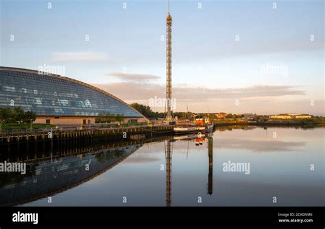 Glasgow Tower & Science Centre, City of Glasgow, Scotland, UK Stock ...