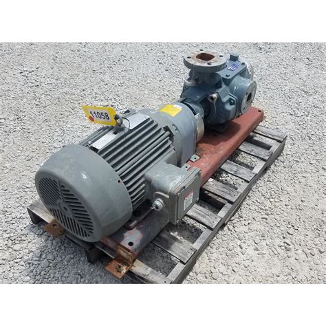 15 HP Used Nash Vacuum Pump Size Sc-2 : Pumps