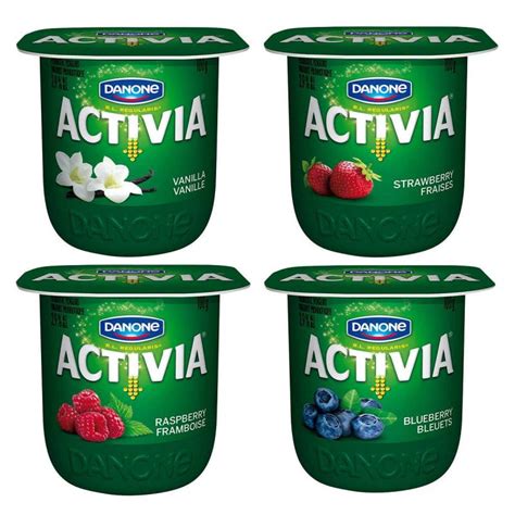 Danone Activia Probiotiques Du Yogourt 24 X 100 G Deliver Grocery