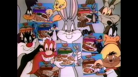 Tyson Foods Company Looney Tunes Frozen Meals For All Kids 1990 Tv