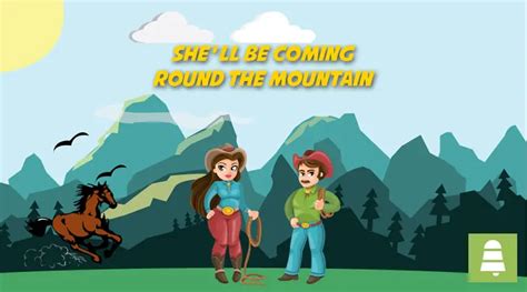 She'll Be Comin' Round the Mountain | Free Nursery Rhymes