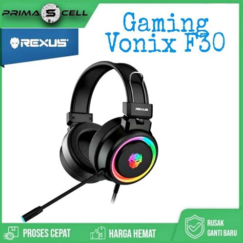 Jual Headset Gaming Rexus Vonix F30 RGB Shopee Indonesia