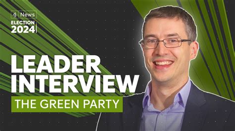 Leader Interviews – Adrian Ramsay of the Green Party | Election 2024 ...