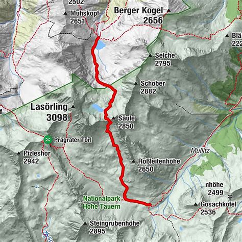 Las Rling H Henweg Etappe Bergfex Wanderung Tour Tirol