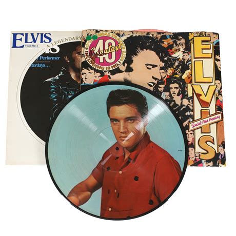 Vinylskivor St Elvis Presley Tal Vrigt Vrigt Auctionet