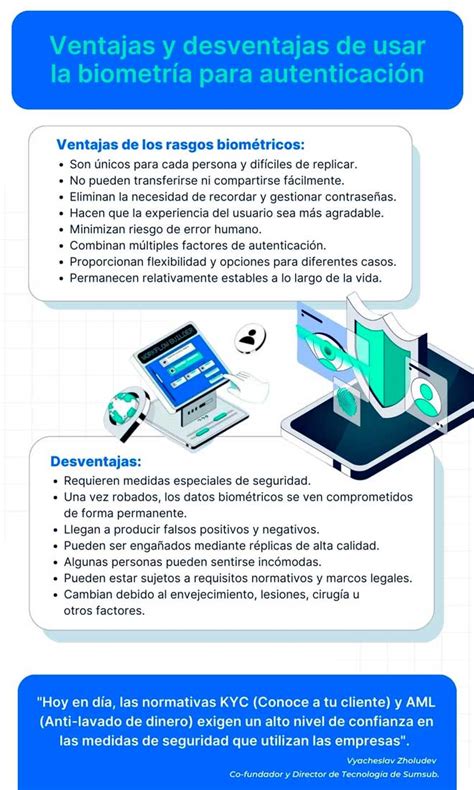 Ventajas Y Desventajas De Usar La Biometr A Como M Todo De