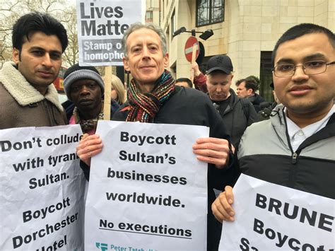 Dorchester Hotel Protest Against Bruneis Anti Gay Laws Peter