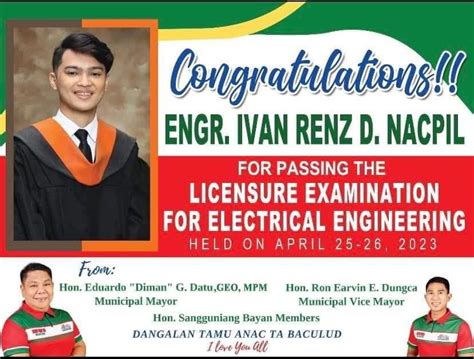 April Registered Electrical Engineering Licensure Examination