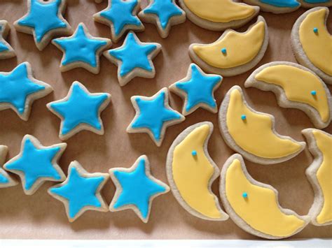 Heidis Mix Star And Moon Sugar Cookies