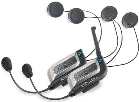 Cardo Scala Rider G Powerset Bluetooth Mp Intercom Fm Stereo