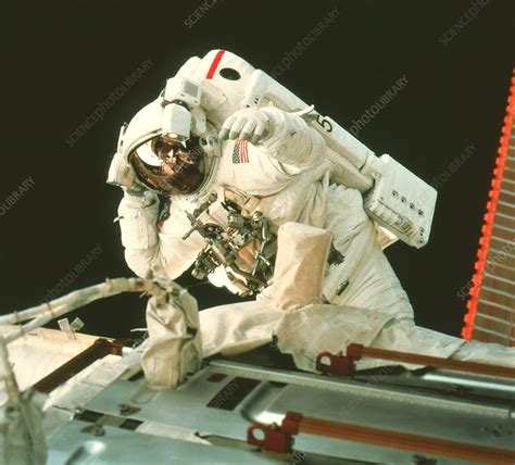 ISS space walk - Stock Image - S565/0047 - Science Photo Library