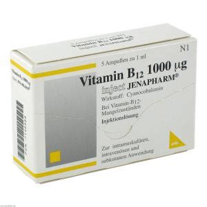 Vitamin B G Inject Jenapharm Ampullen St Preisvergleich