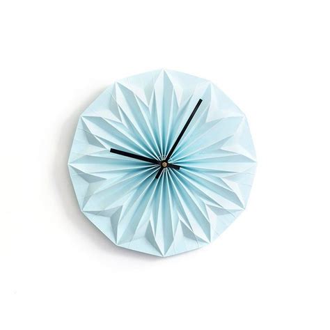 How To Make An Origami Clock Origami