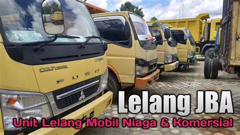 Unit Lelang Mobil Truck Niaga Komersial Balai Lelang JBA YouTube