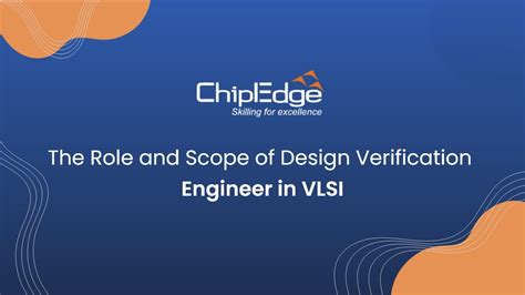 The Role And Scope Of Design Verification Engineer In VLSI YouTube