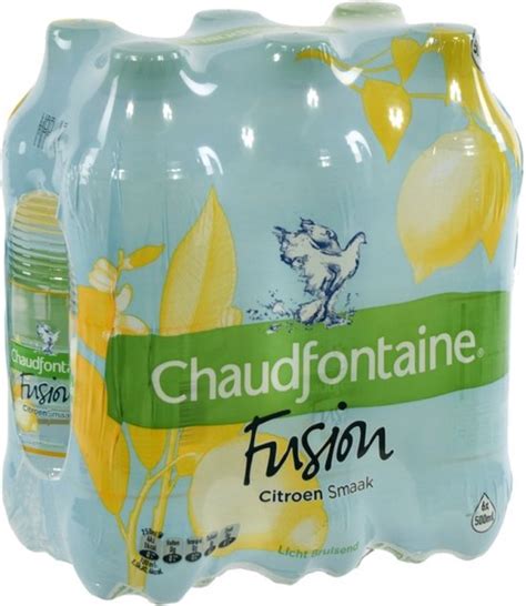 Water Chaudfontaine Fusion Citroen Pet 050l 6 Stuks Bol