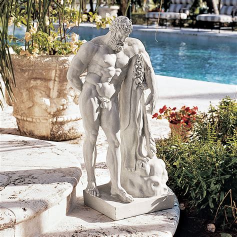 Design Toscano The Farnese Hercules Statue Reviews Wayfair