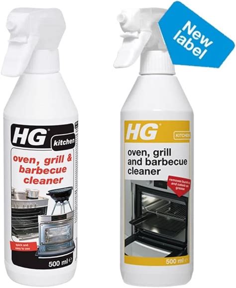 HG Oven Grill And Barbecue Cleaner 500ml Pack Of 3 138050106 X3