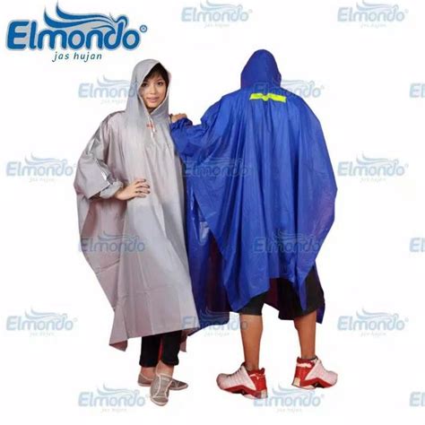 Jual Jas Hujan Poncho Ponco Lengan Personal Elmondo 710 Jas Ujan