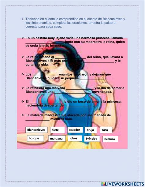 Textos Narrativos Lengua Castellana Exercise Live Worksheets