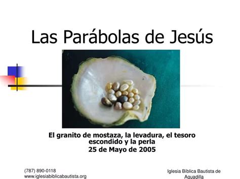 PPT Las Parábolas de Jesús PowerPoint Presentation free download