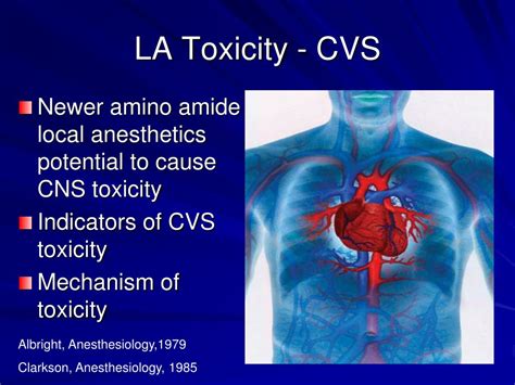 Ppt Local Anesthetics Toxicity And Management Powerpoint Presentation Id 3031371