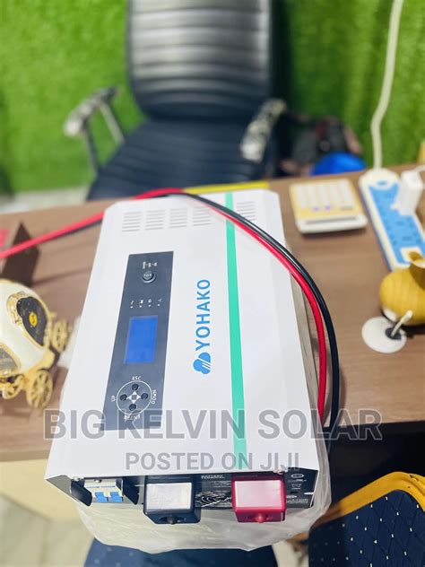 75kva Yohako Inverter 48v In Ojo Solar Energy Big Kelvin Solar